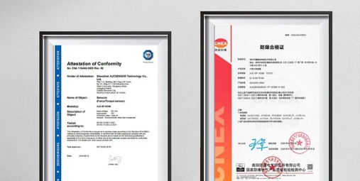 喜報 | 鑫精誠傳感器成功取得防爆合格證書